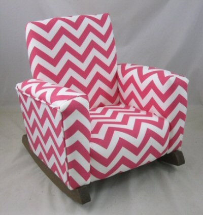 Zig Zag Candy Pink Chair