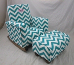 Zig Zag Turquoise Toddle Rock and Toddleman